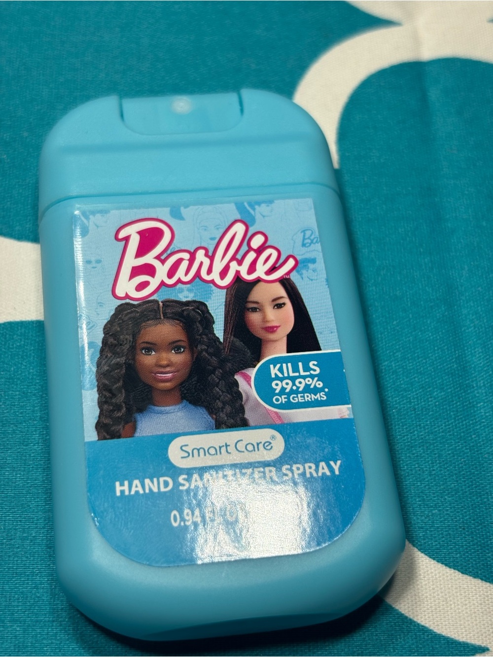 New Barbie Hand Sanitizer Spray - Blue Bottle